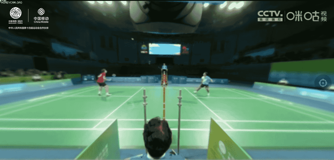 熊猫体育直播平台“中国移动杯”羽毛球决赛：5G+VR智慧观赛360°见证夺金时刻(图2)