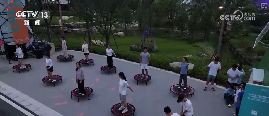 ARVR互动、运动市集丰富世运体验场景新潮运动火热“出圈”赛出消费热力(图8)