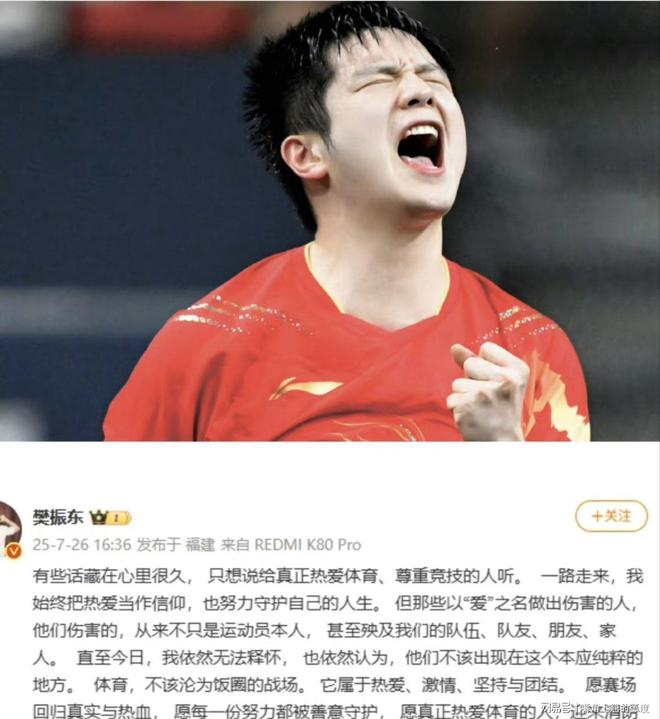 张怡宁含泪怒斥赛场黑幕樊振东被陌生人偷取衣物邓亚萍说对了熊猫体育智能股份(图9)