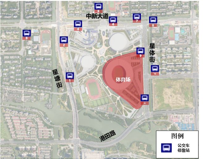 今晚奥体观赛交通指南来了！(图4)