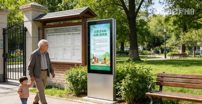 OBOO鸥柏丨115英寸高亮度信发系统室外一体机体育馆赛事直播大屏(图5)