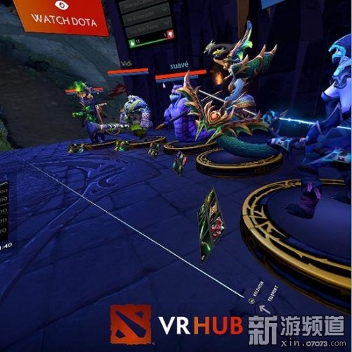 VR观战Dota2和LOL的感受：仿佛亲临比赛现场(图3)