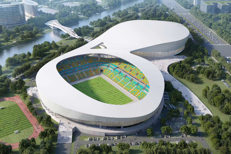 南京首个专业足球场预计2027年投用可容纳45万人观熊猫体育官方网站赛(图1)