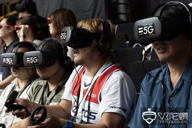 使用OculusQuest、NrealLight看篮球赛日本软银推动5G+VRAR应用落地_VR陀螺(图2)